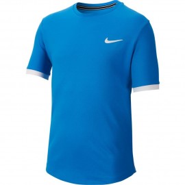 Футболка детская Nike Court Dri-FIT (Dark Blue) для большого тенниса